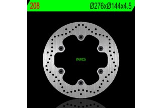 Disque de frein NG BRAKES rond fixe
