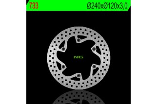 Disque de frein NG BRAKES rond fixe