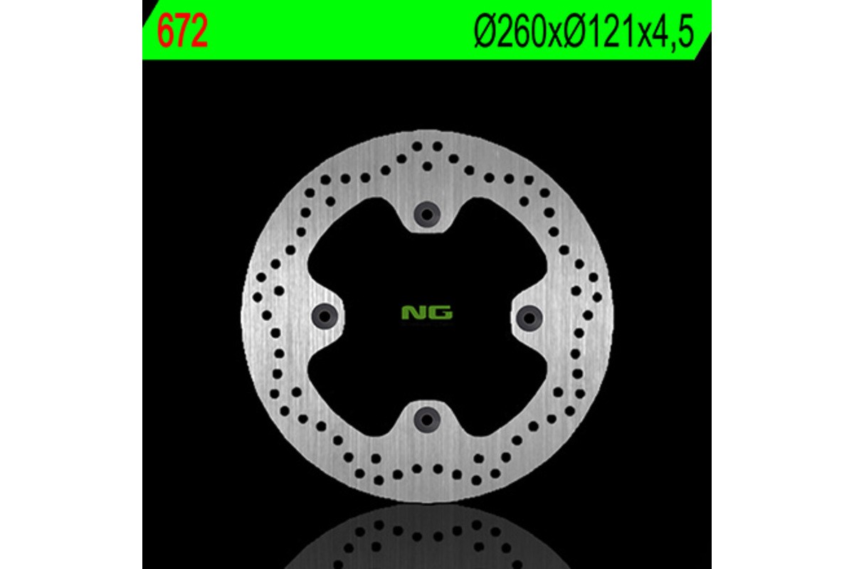 Disque de frein NG BRAKES rond fixe