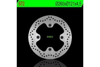 Disque de frein NG BRAKES rond fixe