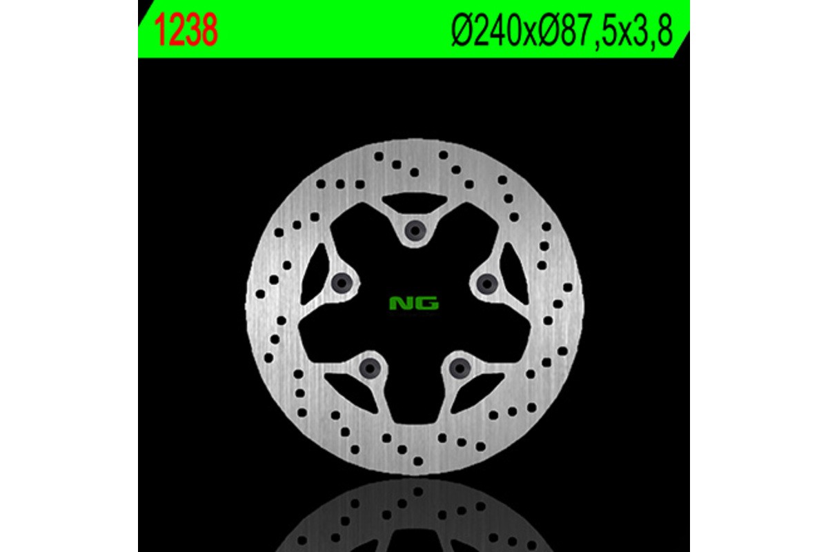 Disque de frein NG BRAKES rond fixe