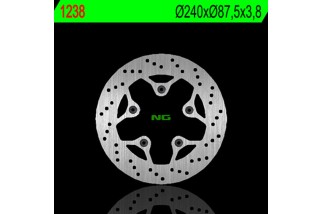 Disque de frein NG BRAKES rond fixe