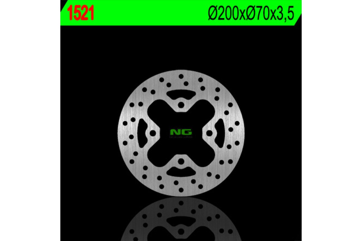 Disque de frein NG BRAKES rond fixe