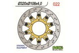 Disque de frein NG BRAKES rond flottant