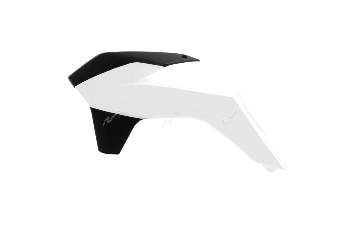 Ouïes de radiateur RACETECH couleur Six Days KTM EXC/EXC-F 125 à 500