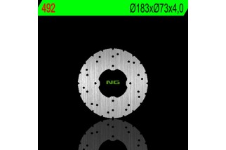 Disque de frein NG BRAKES rond fixe