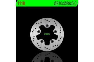 Disque de frein NG BRAKES rond fixe