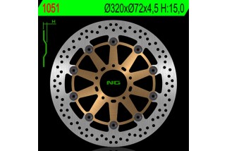 Disque de frein NG BRAKES rond flottant