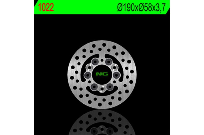 Disque de frein NG BRAKES rond fixe