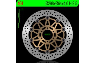 Disque de frein NG BRAKES rond flottant