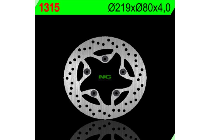 Disque de frein NG BRAKES rond fixe