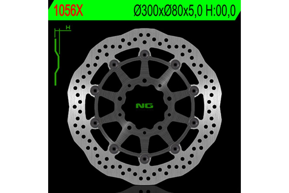 Disque de frein NG BRAKES pétale flottant