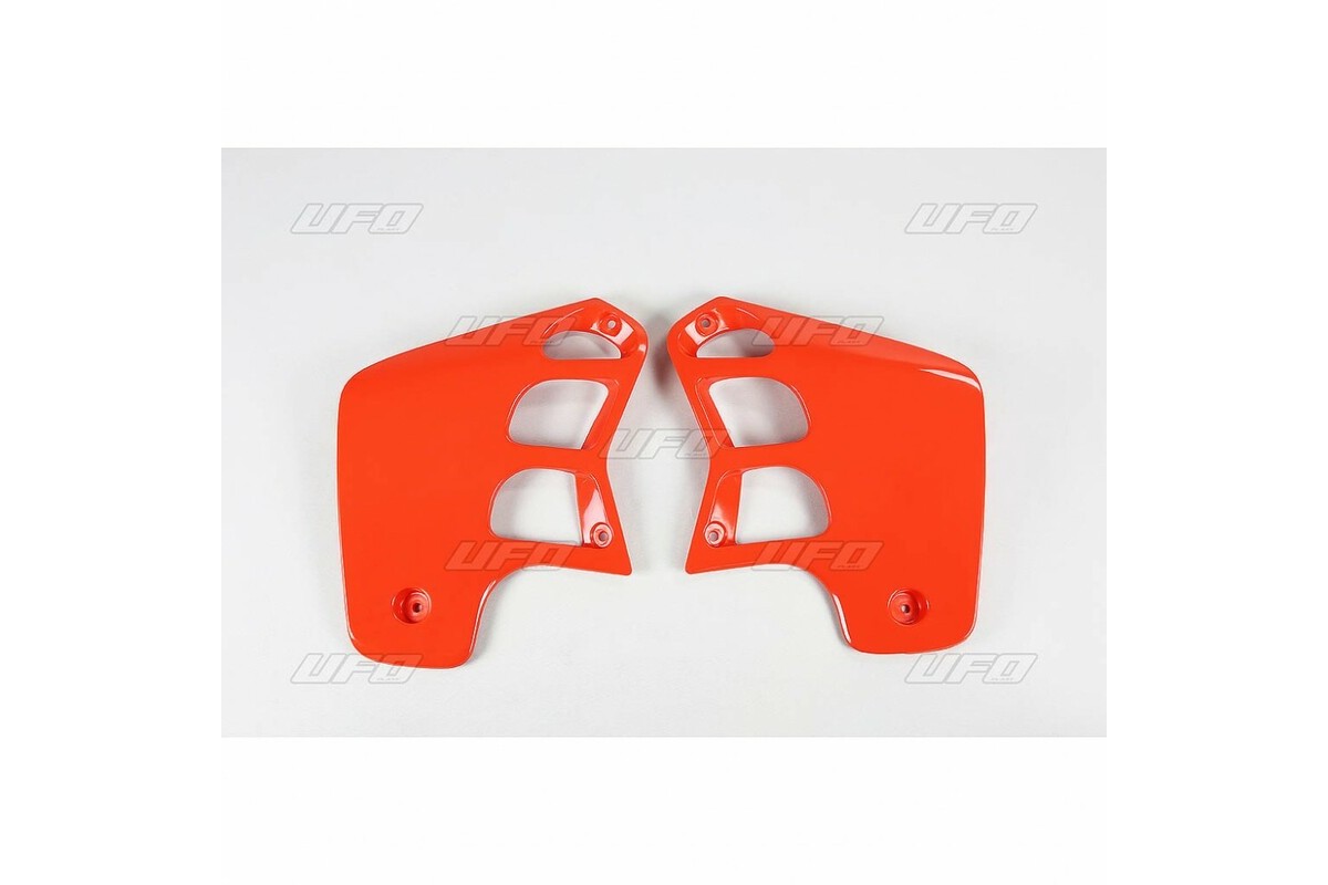 Ouïes de radiateur UFO orange Honda CR125R/250R