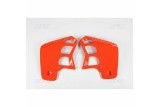 Ouïes de radiateur UFO orange Honda CR125R/250R