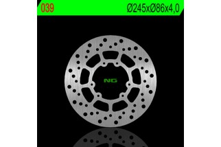 Disque de frein NG BRAKES rond fixe