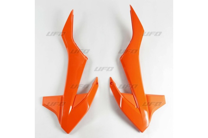 Ouïes de radiateur UFO orange KTM SX85
