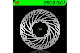 Disque de frein NG BRAKES rond fixe
