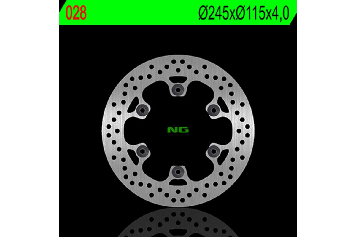Disque de frein NG BRAKES rond fixe
