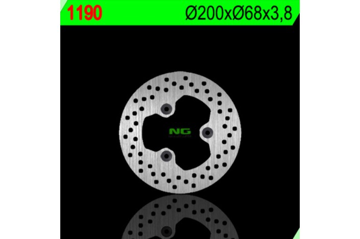 Disque de frein NG BRAKES rond fixe