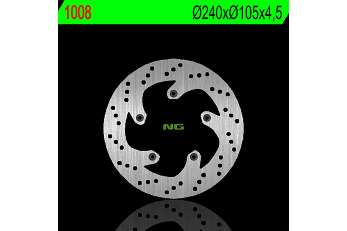Disque de frein NG BRAKES rond fixe
