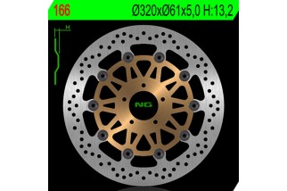 Disque de frein NG BRAKES rond flottant