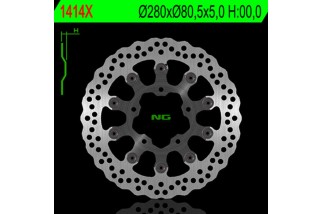 Disque de frein NG BRAKES pétale flottant