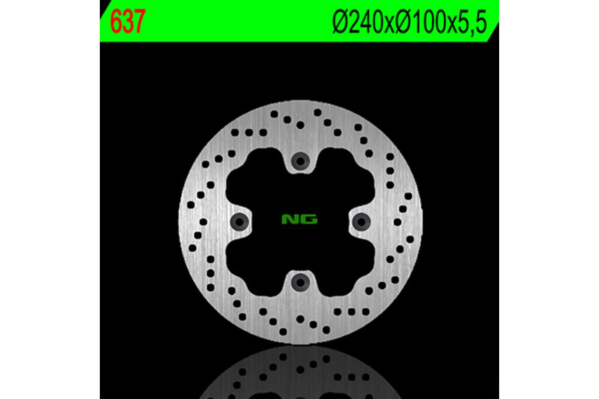 Disque de frein NG BRAKES rond fixe