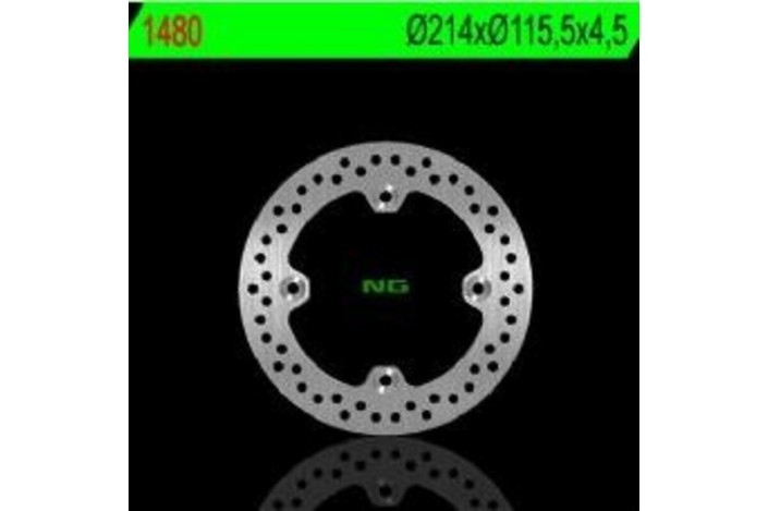 Disque de frein NG BRAKES rond fixe