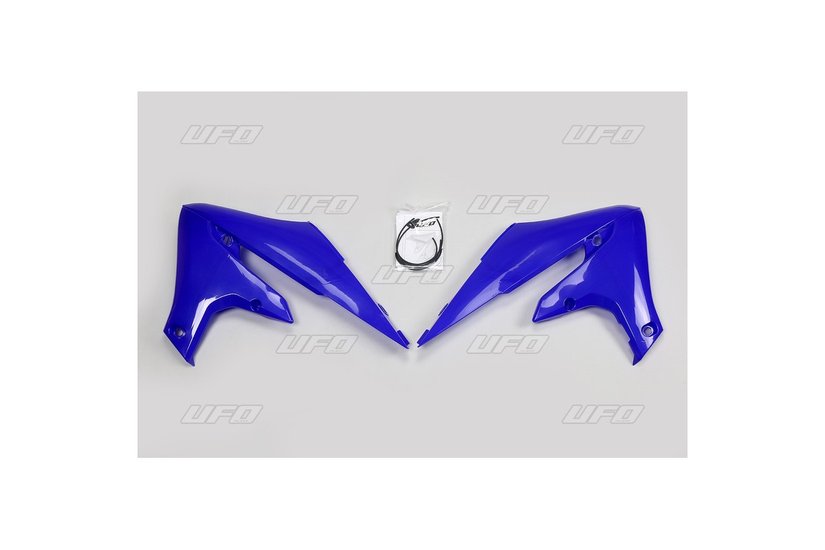 Ouïes de radiateur UFO bleu Yamaha YZ450F Ouïes de radiateur UFO bleu Yamaha YZ450F