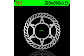 Disque de frein NG BRAKES pétale fixe