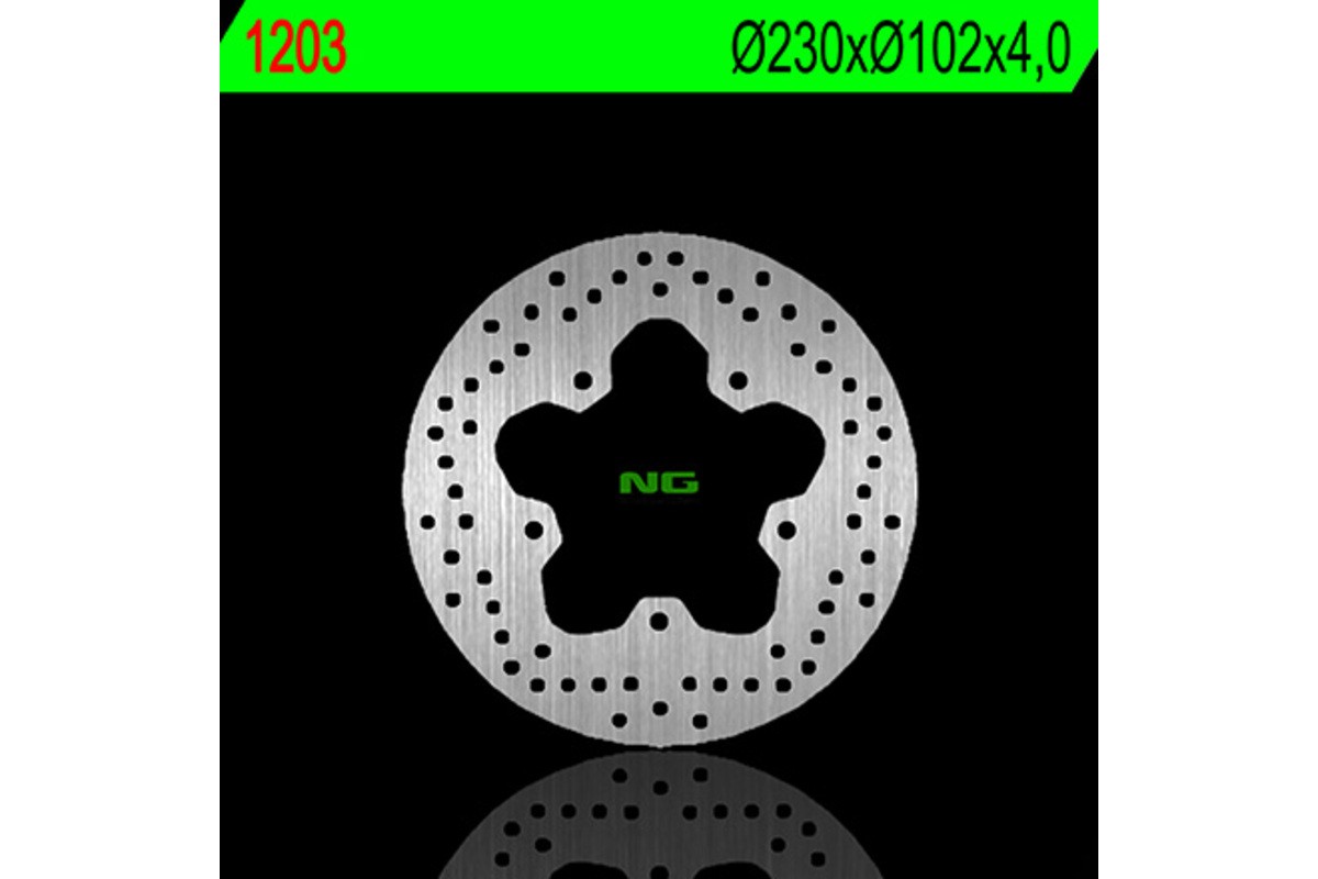 Disque de frein NG BRAKES rond fixe