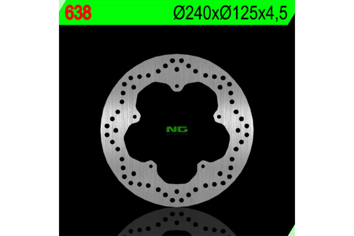 Disque de frein NG BRAKES rond fixe