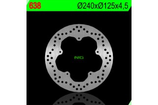 Disque de frein NG BRAKES rond fixe
