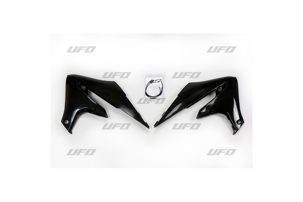 Ouïes de radiateur UFO noir Yamaha YZF450F Ouïes de radiateur UFO noir Yamaha YZF450F