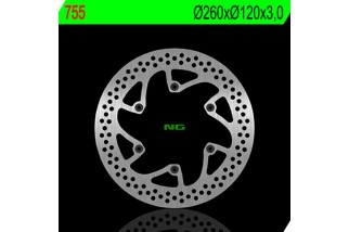 Disque de frein NG BRAKES rond fixe