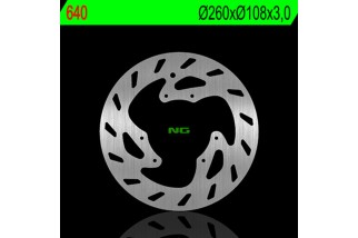 Disque de frein NG BRAKES rond fixe