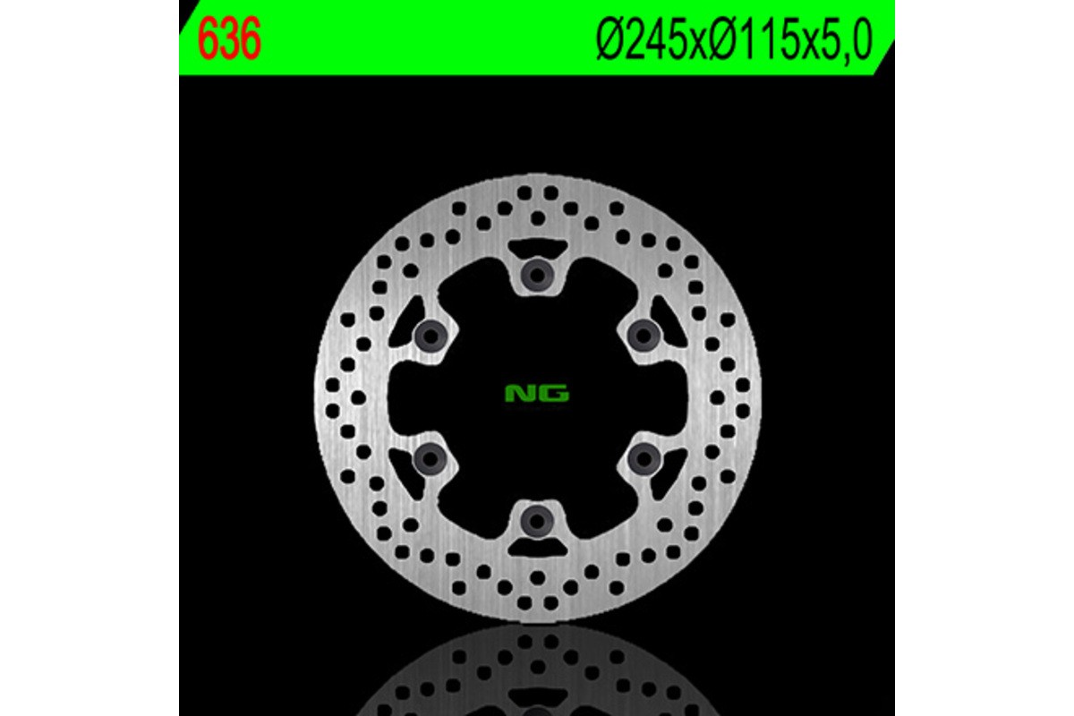Disque de frein NG BRAKES rond fixe