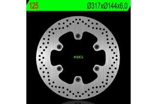 Disque de frein NG BRAKES rond fixe