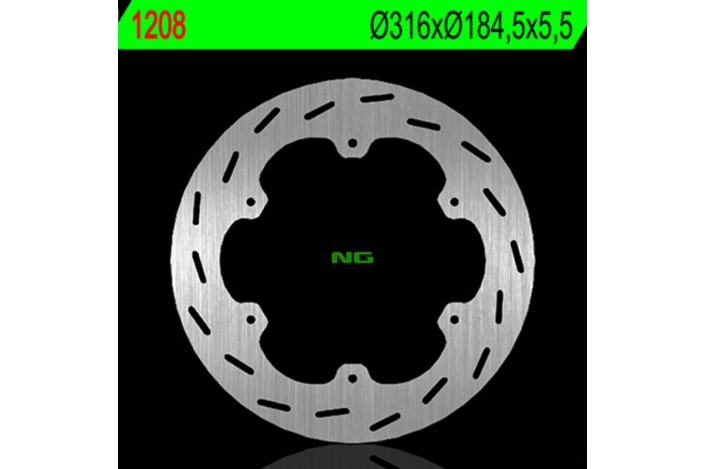 Disque de frein NG BRAKES rond fixe