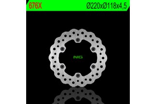 Disque de frein NG BRAKES pétale fixe
