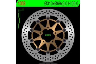 Disque de frein NG BRAKES rond flottant