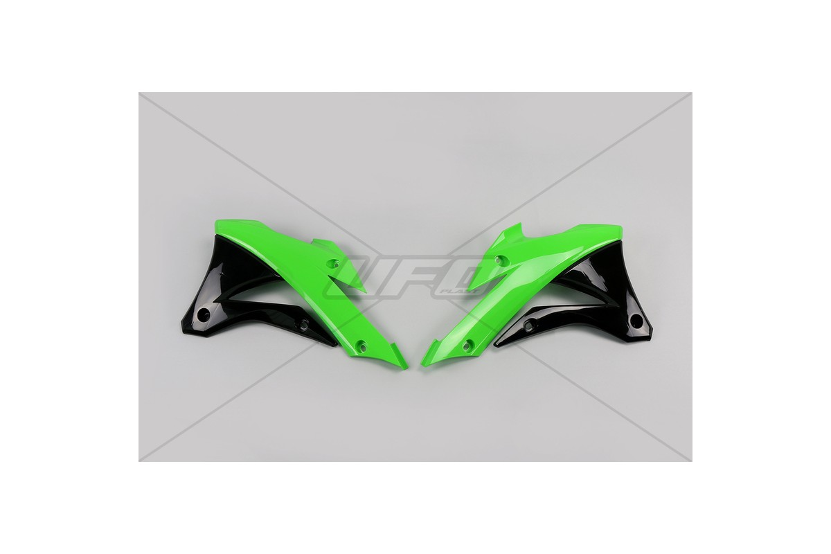 Ouïes de radiateur UFO couleur origine 2014 Kawasaki KX85