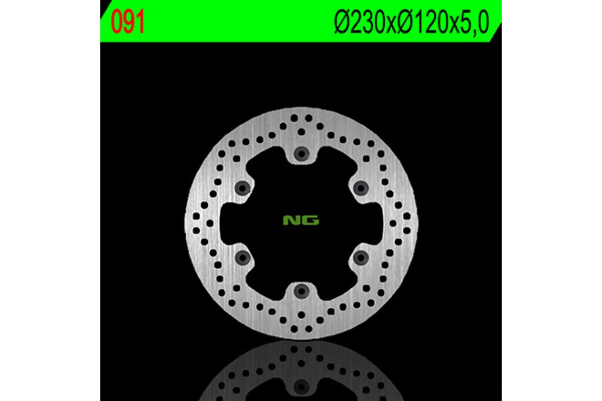 Disque de frein NG BRAKES rond fixe