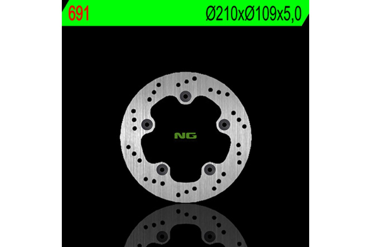 Disque de frein NG BRAKES rond fixe