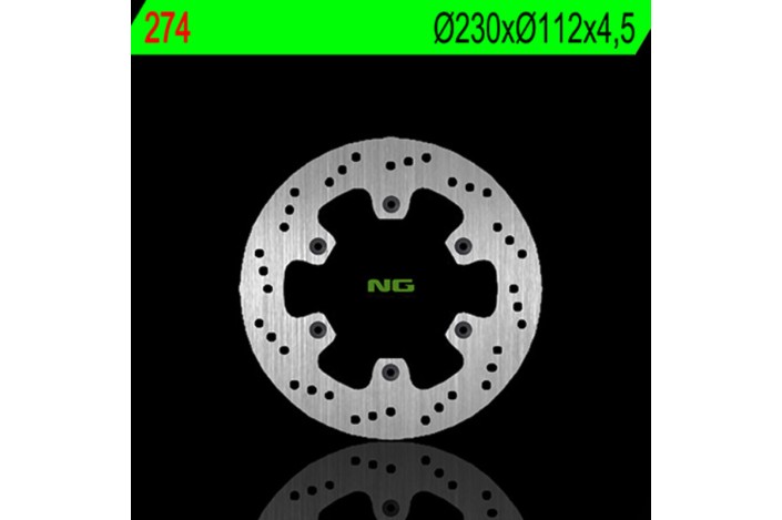Disque de frein NG BRAKES rond fixe