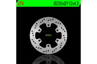 Disque de frein NG BRAKES rond fixe