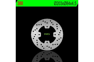 Disque de frein NG BRAKES rond fixe