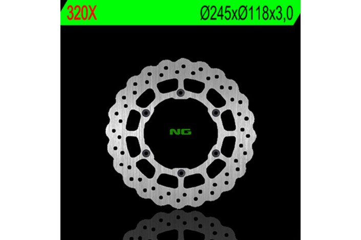 Disque de frein NG BRAKES pétale fixe