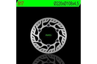 Disque de frein NG BRAKES rond fixe