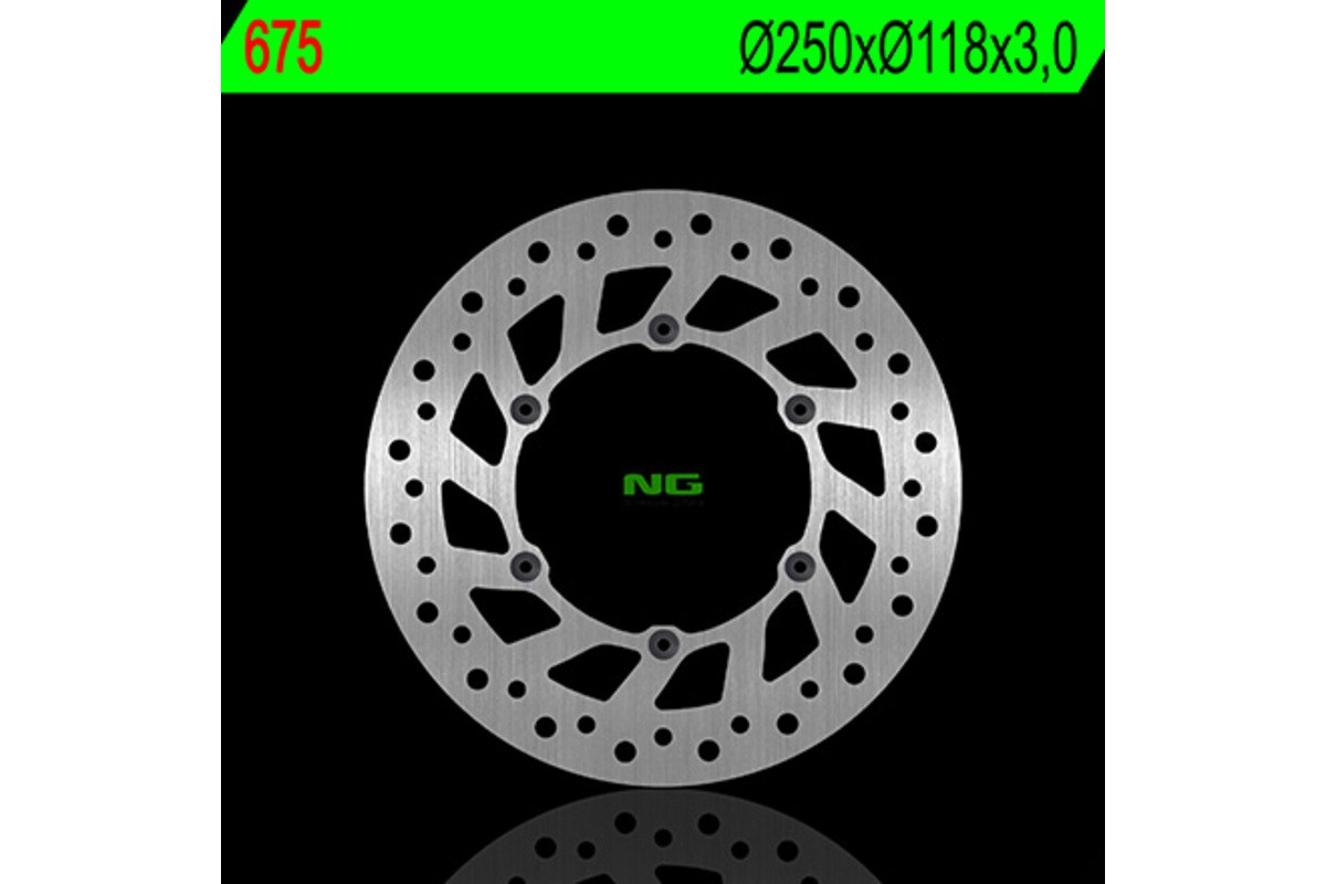 Disque de frein NG BRAKES rond fixe